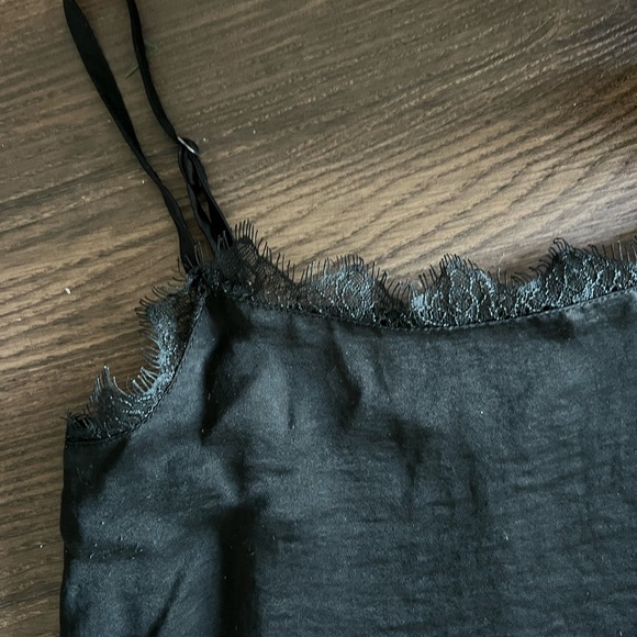 Hollister satin black slip dress - Picture 4 of 5